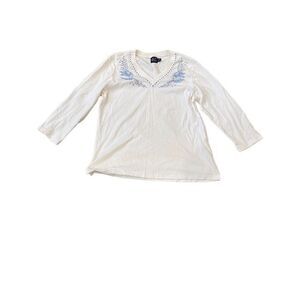 Womens White Casual Shirt